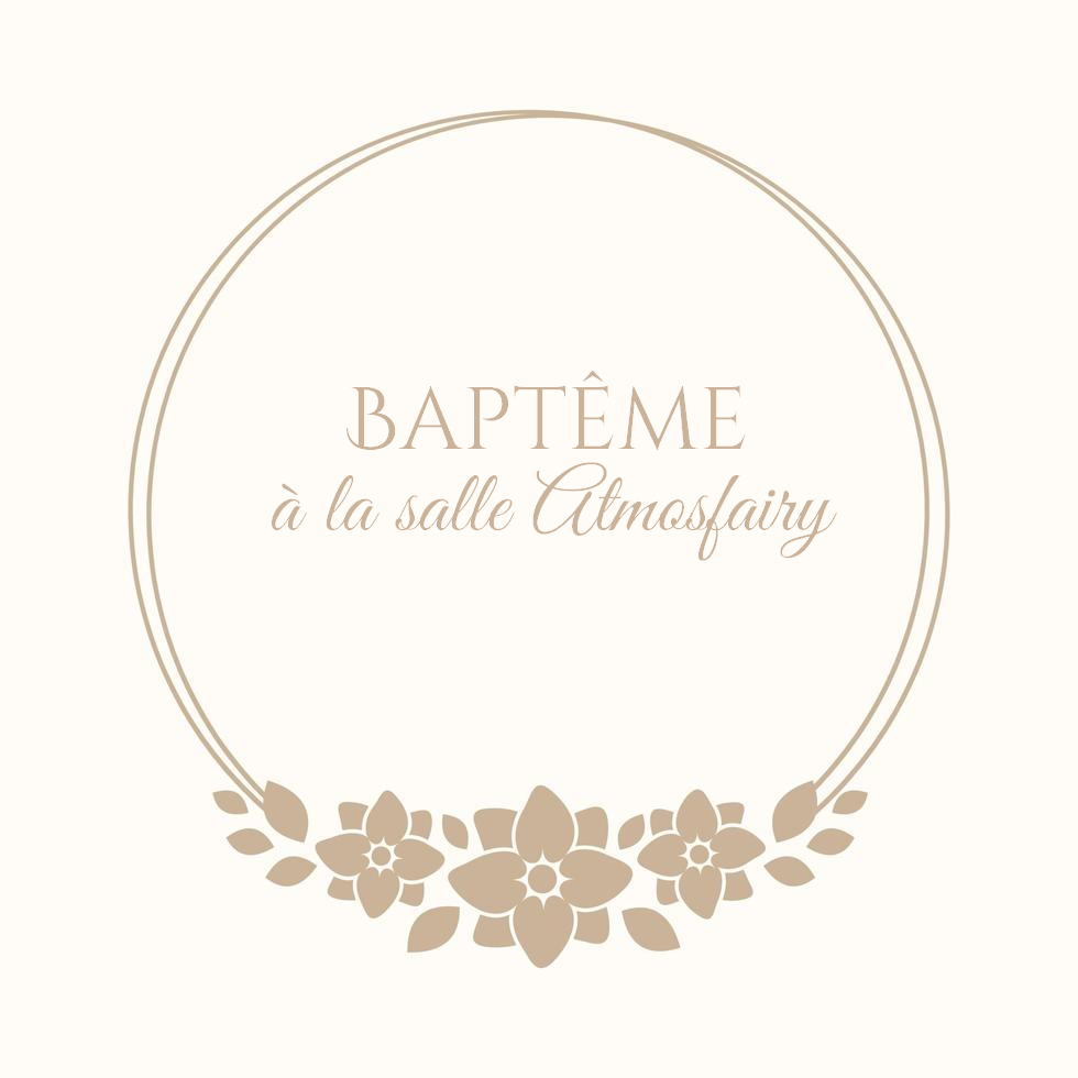 Baptême à la salle